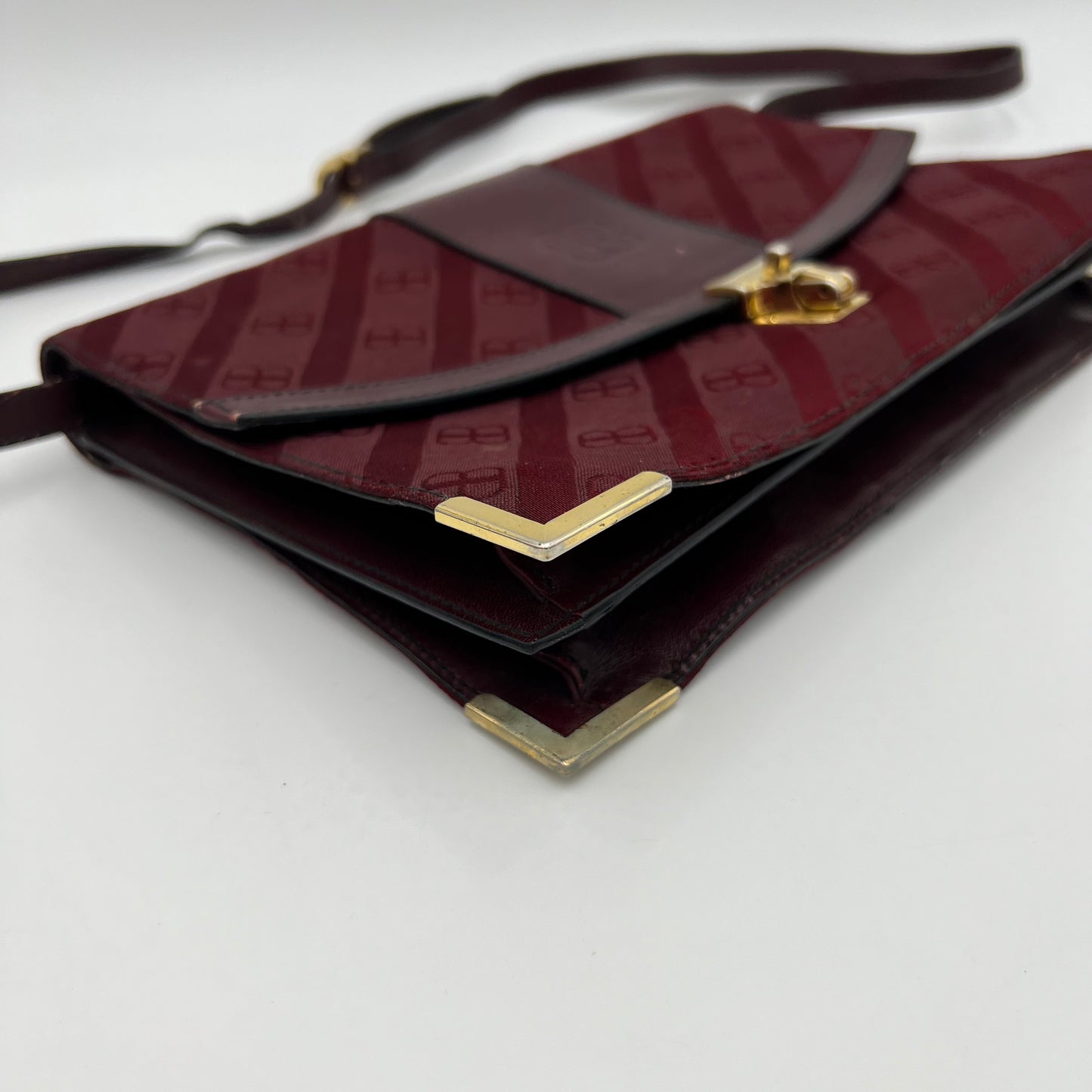 Balenciaga Vintage Bordeaux Shoulder Bag