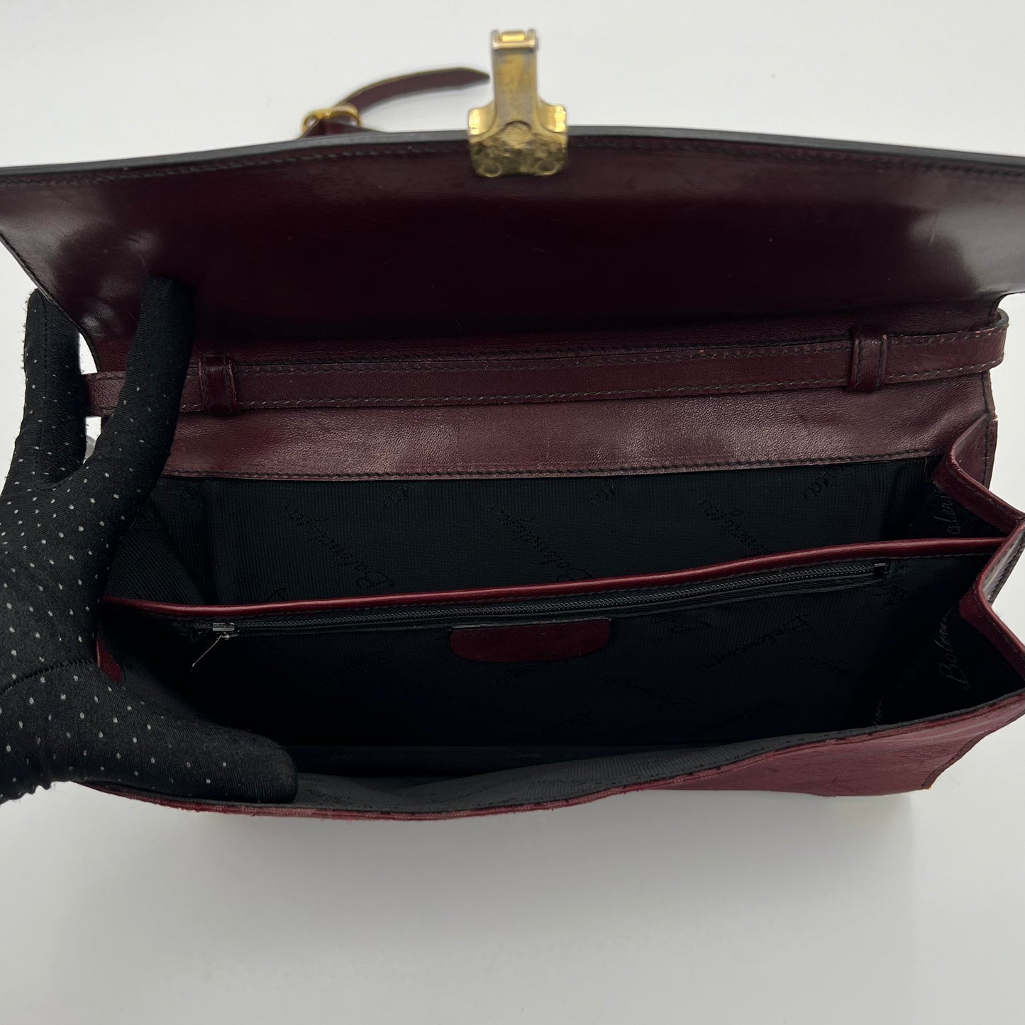 Balenciaga Vintage Bordeaux Shoulder Bag