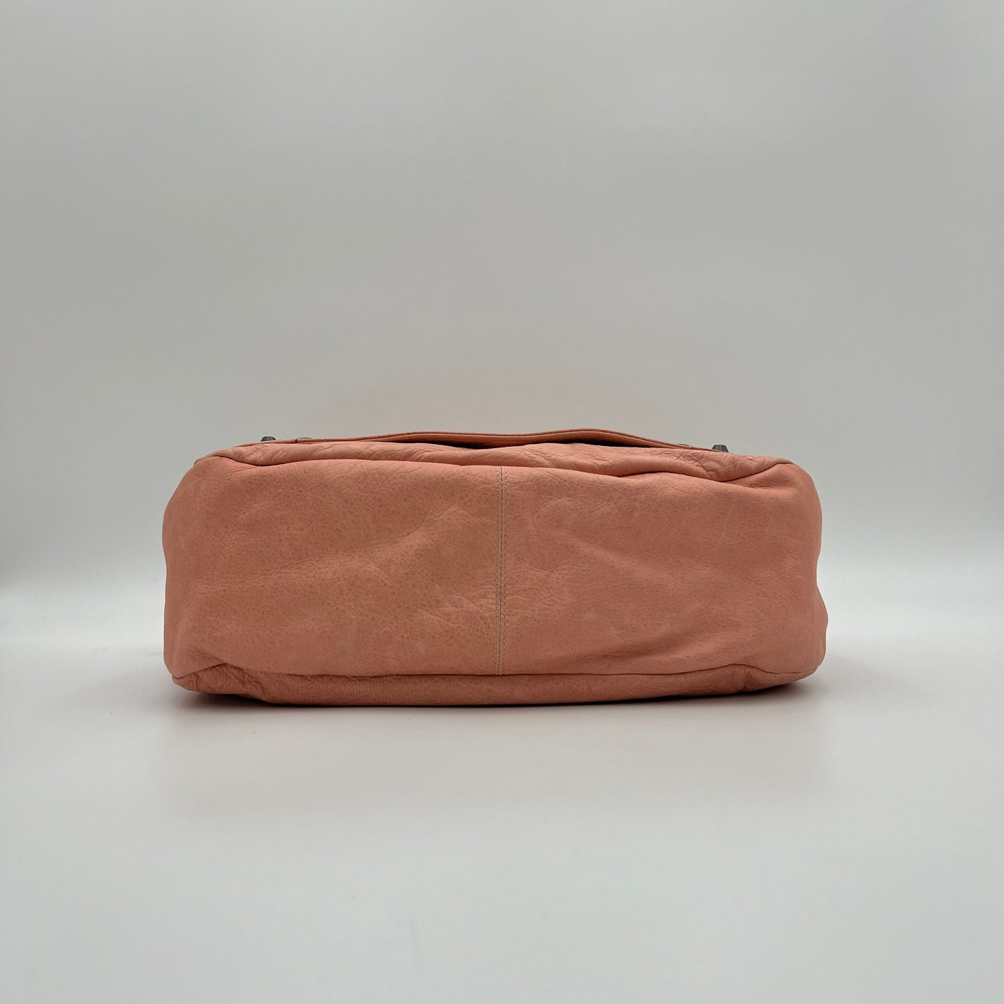 Balenciaga Rose Peche Leather Giant 12 First Handbag GHW