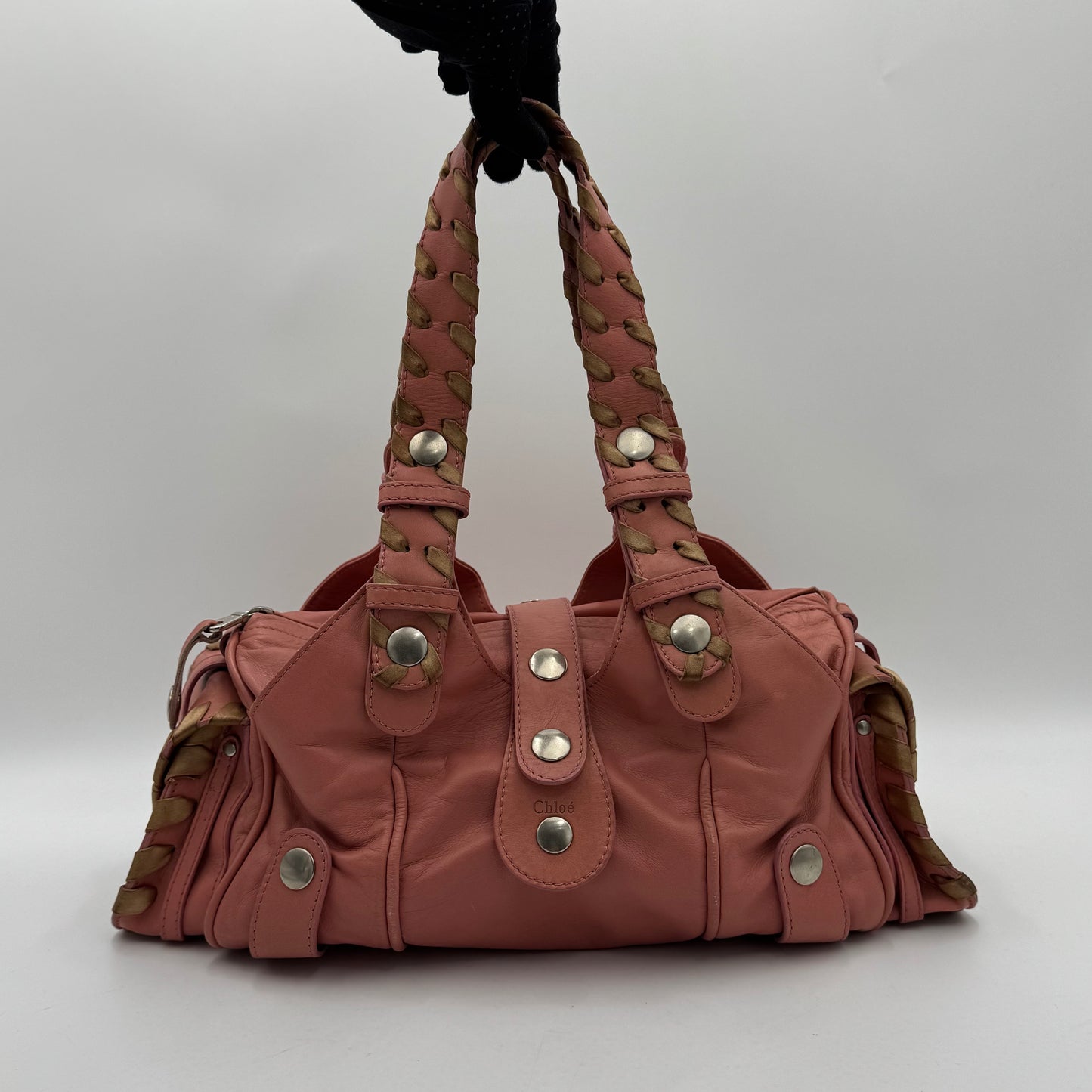 Chloe Pink Leather Silverado