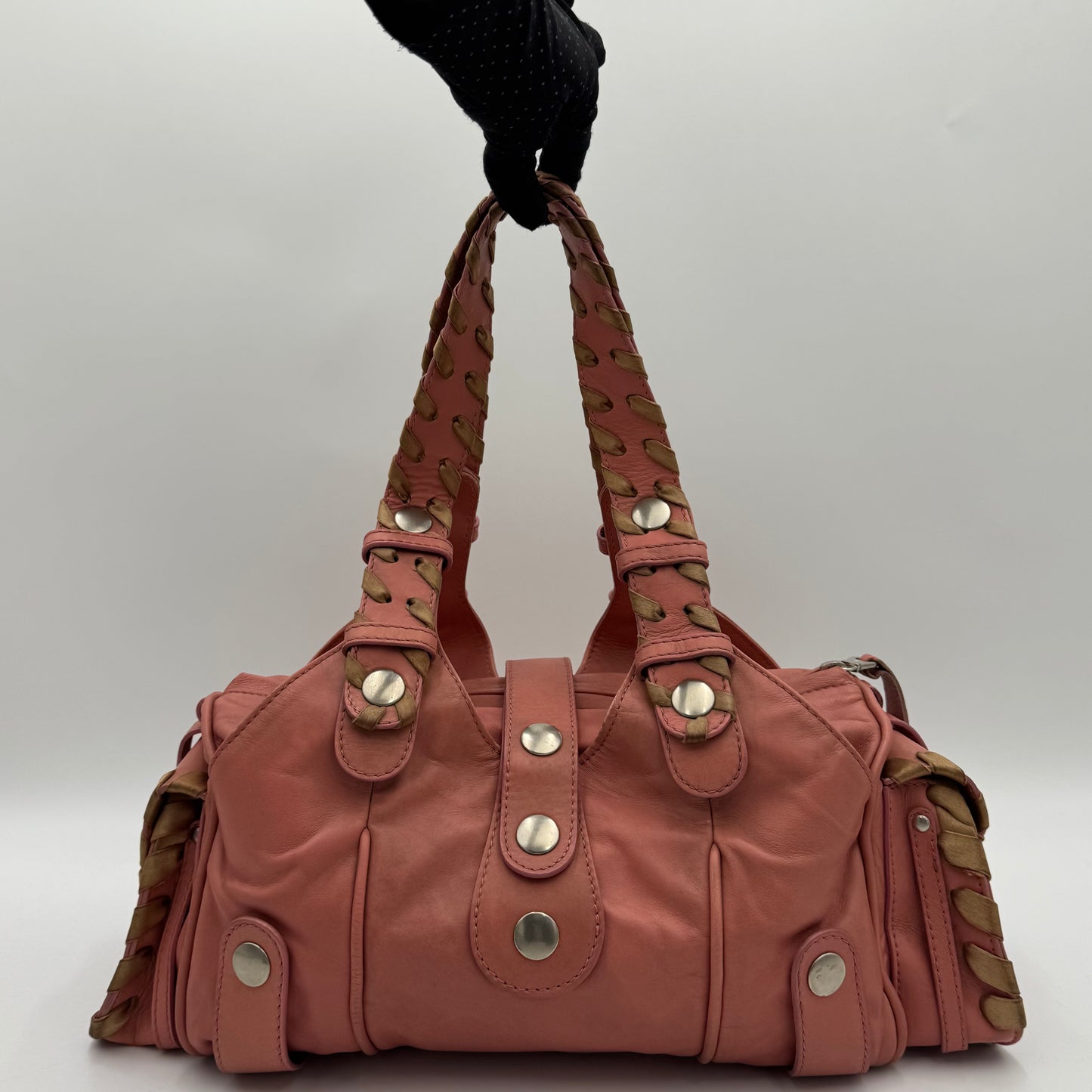 Chloe Pink Leather Silverado