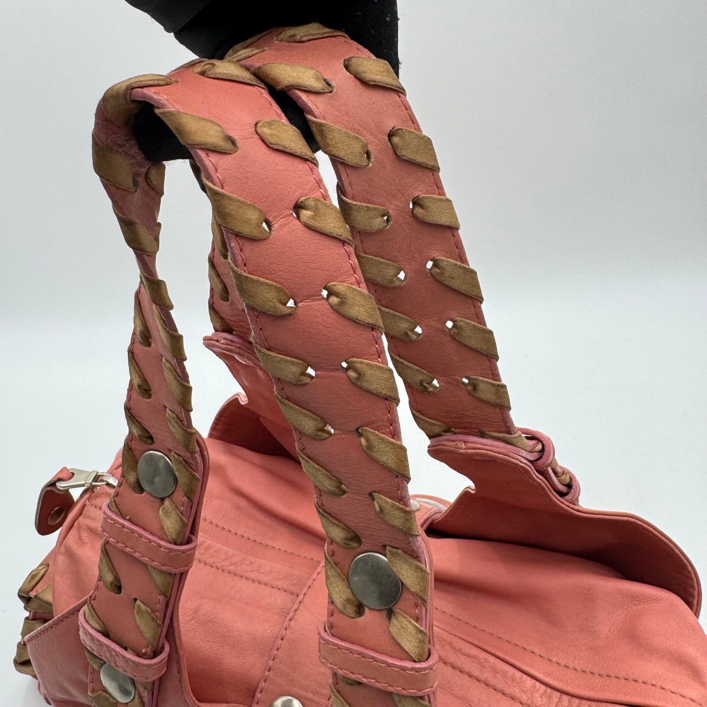 Chloe Pink Leather Silverado