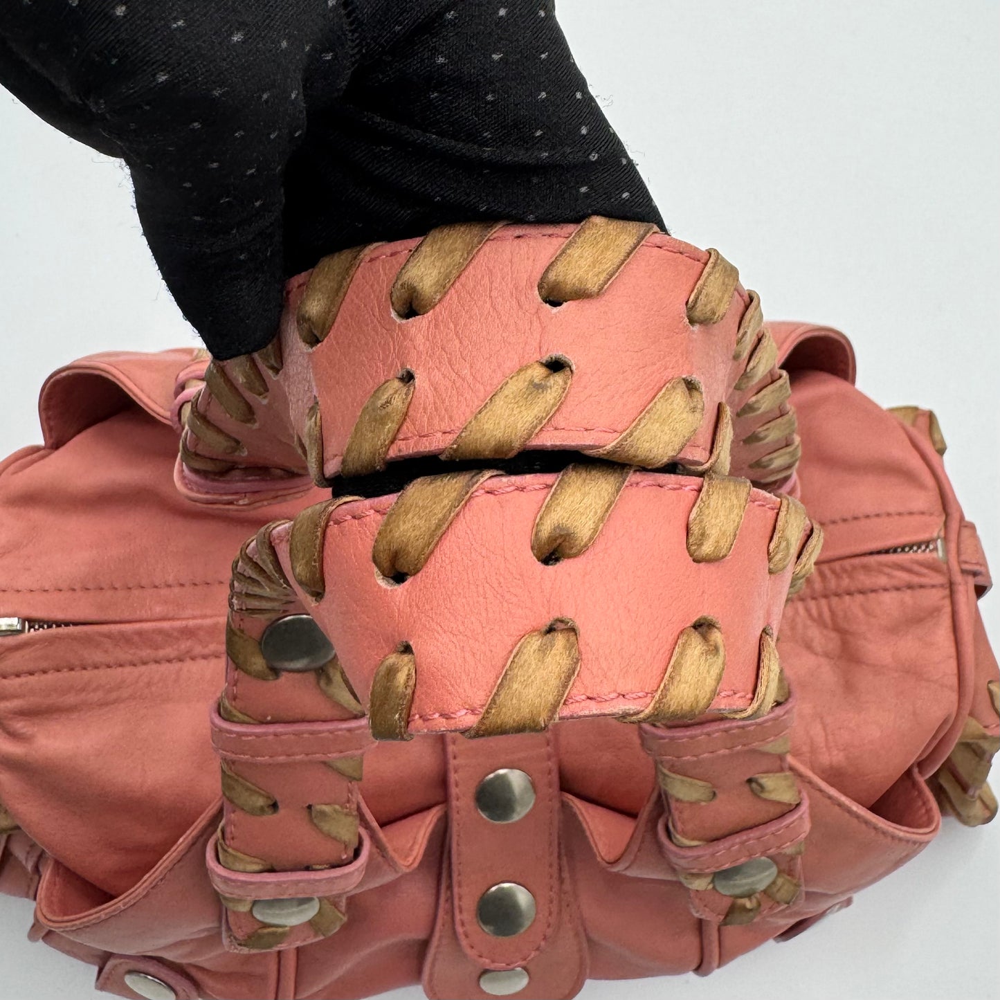 Chloe Pink Leather Silverado