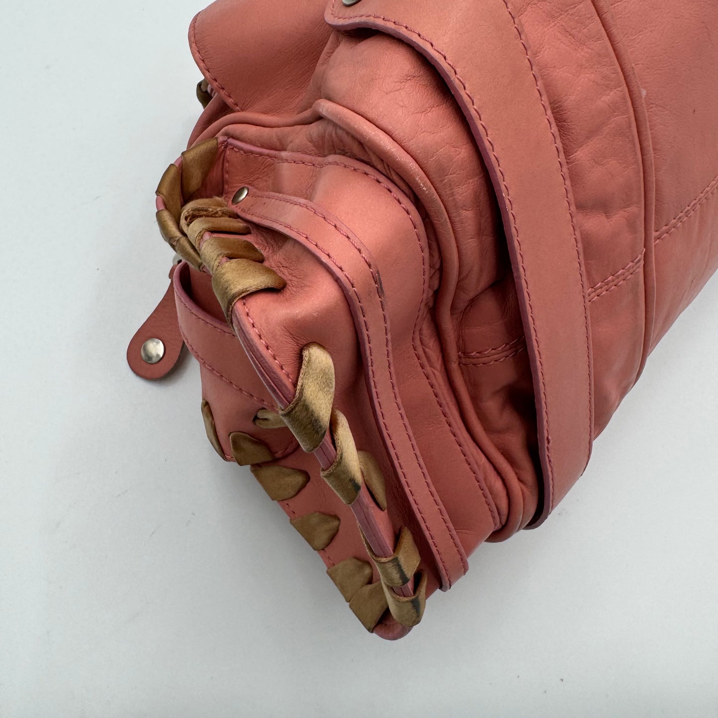 Chloe Pink Leather Silverado