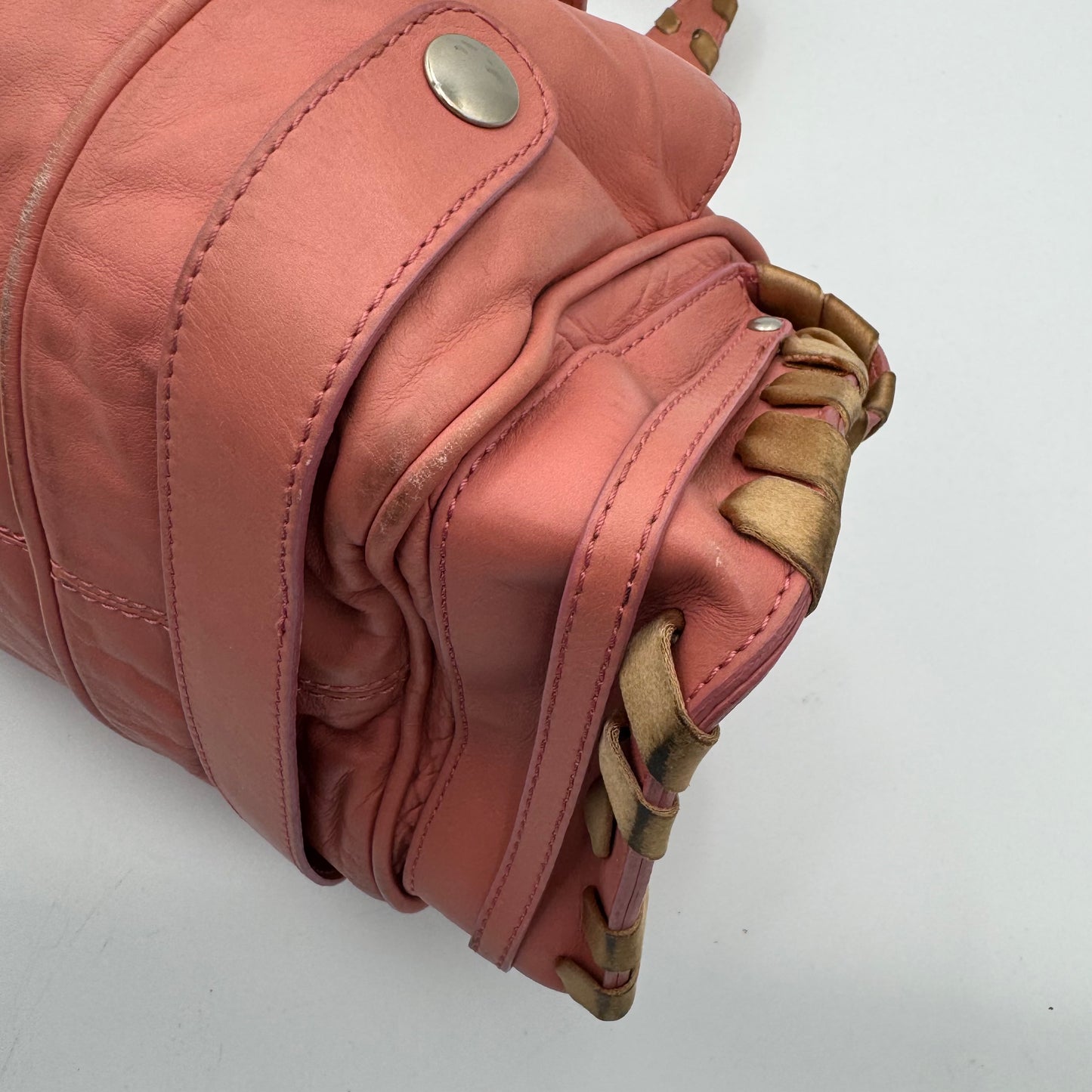 Chloe Pink Leather Silverado