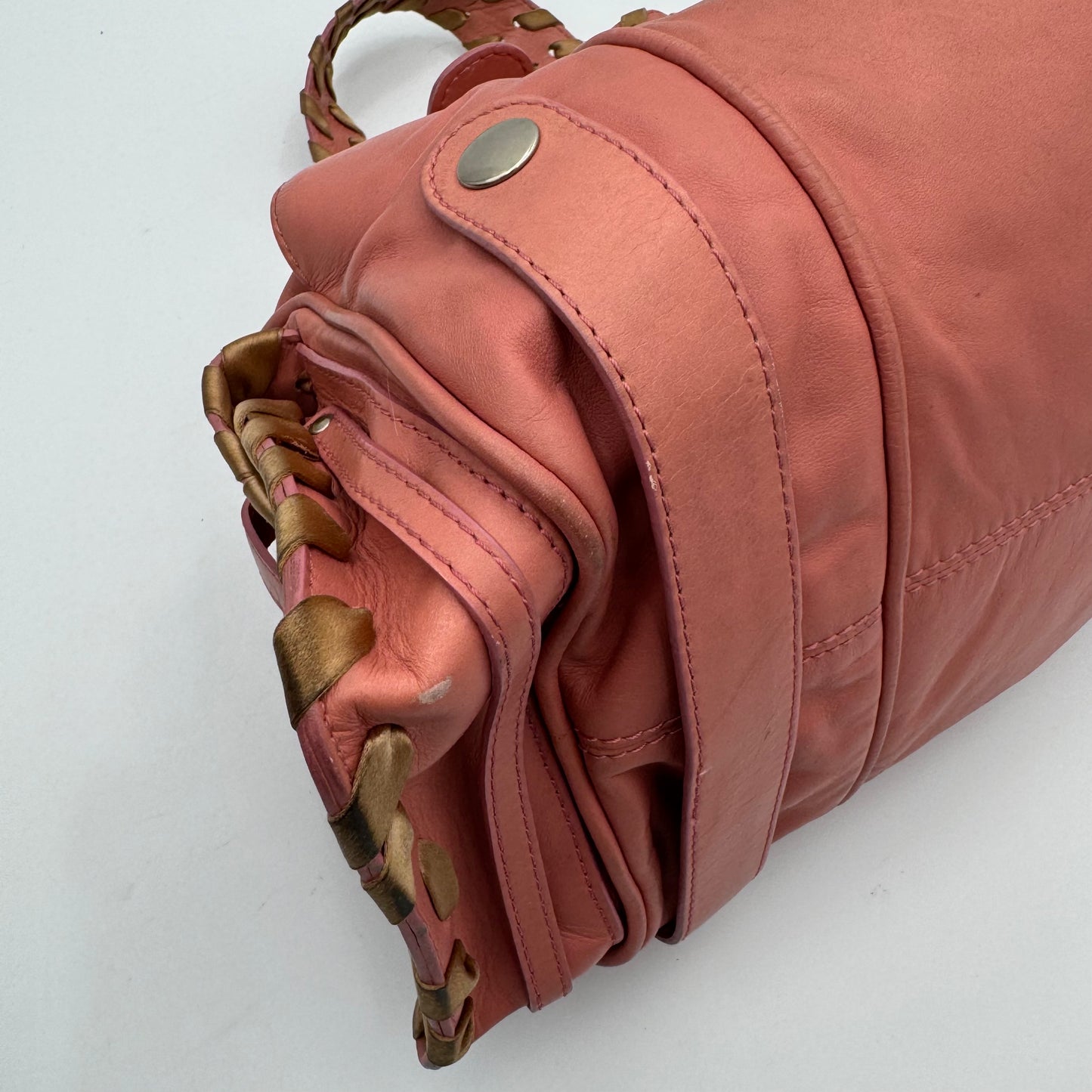Chloe Pink Leather Silverado