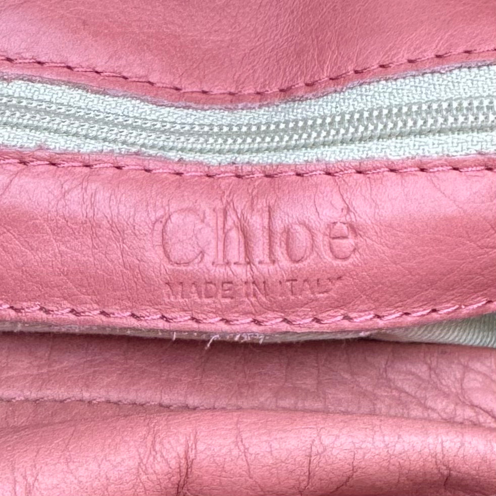 Chloe Pink Leather Silverado