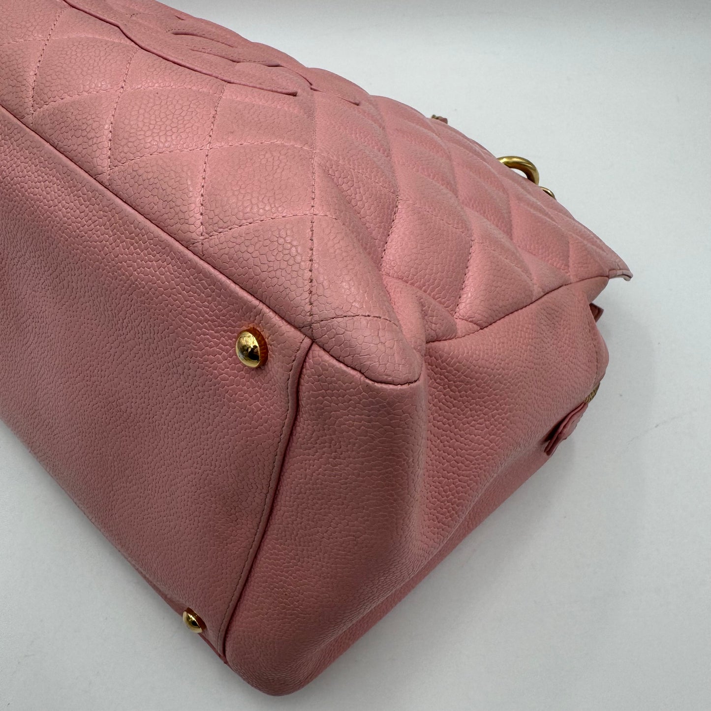 Chanel Pink Caviar Petite Timeless Shopping Tote PTT (Series 8)