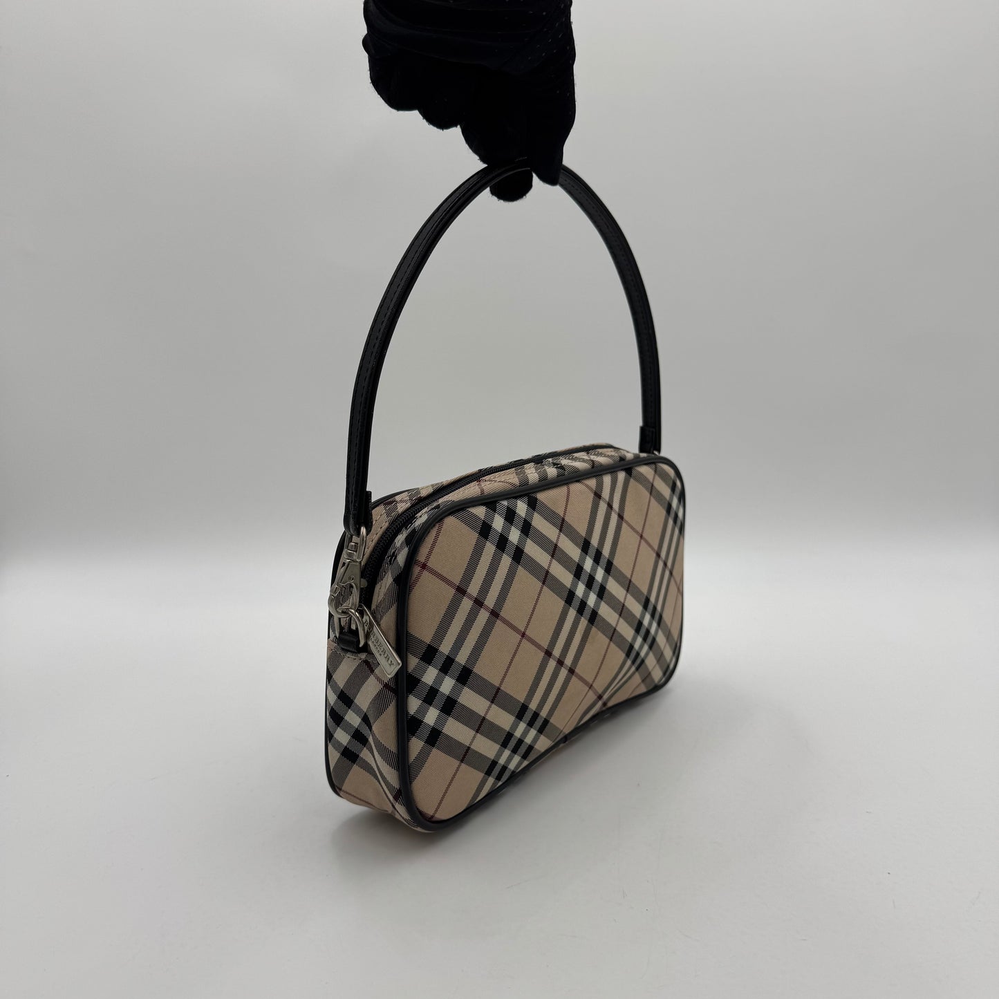 Burberry Blue Label Nova Check Nylon Pochette