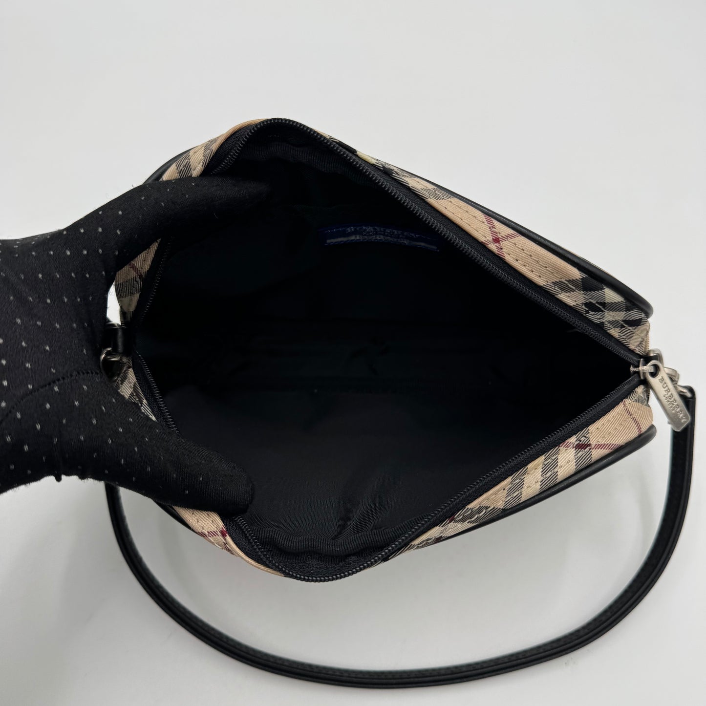 Burberry Blue Label Nova Check Nylon Pochette