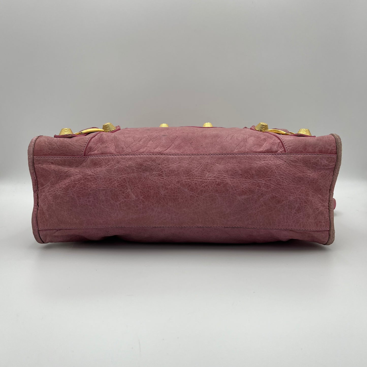 Balenciaga Pink Motocross Part Time Giant 21 City Bag GHW