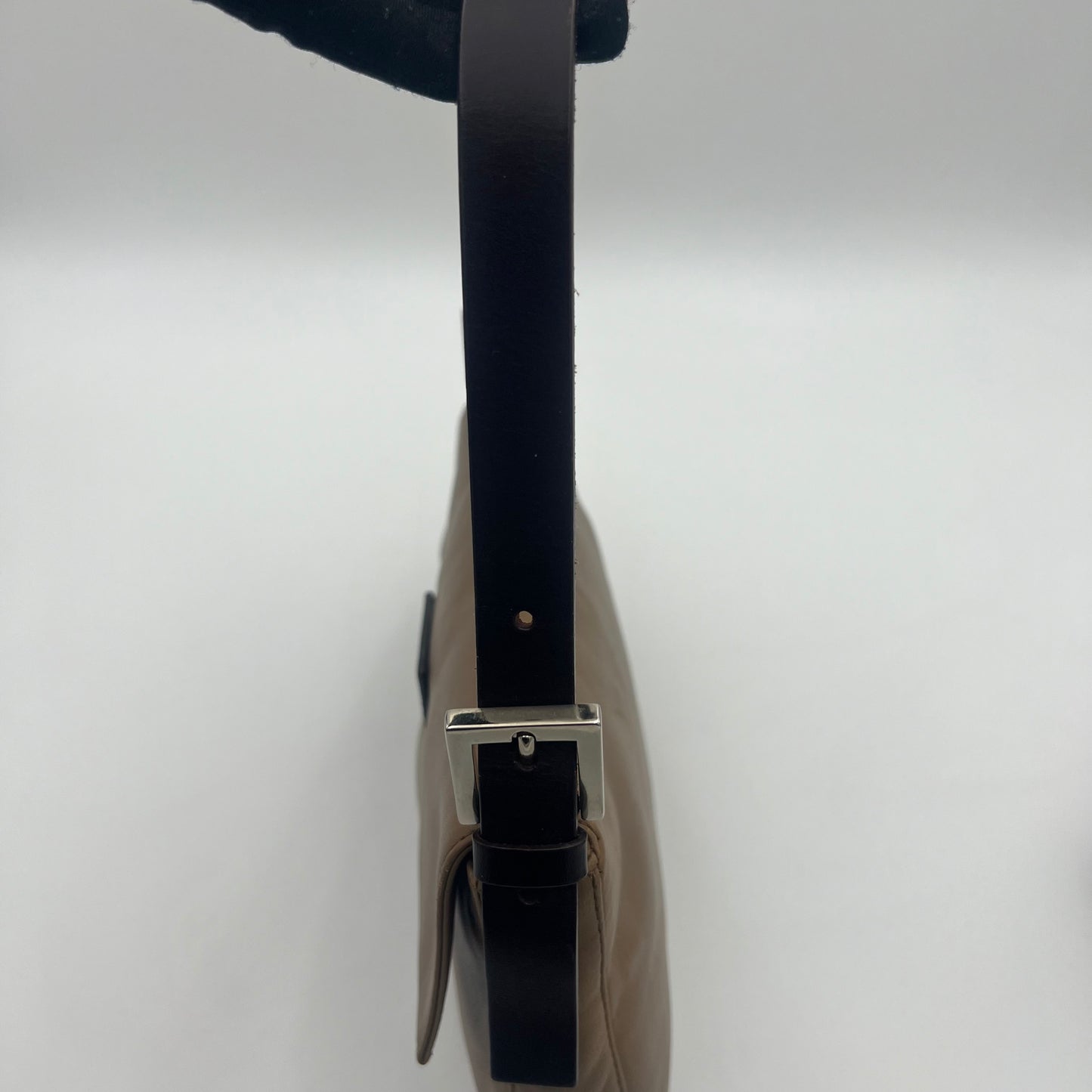 Fendi Brown Leather Baguette