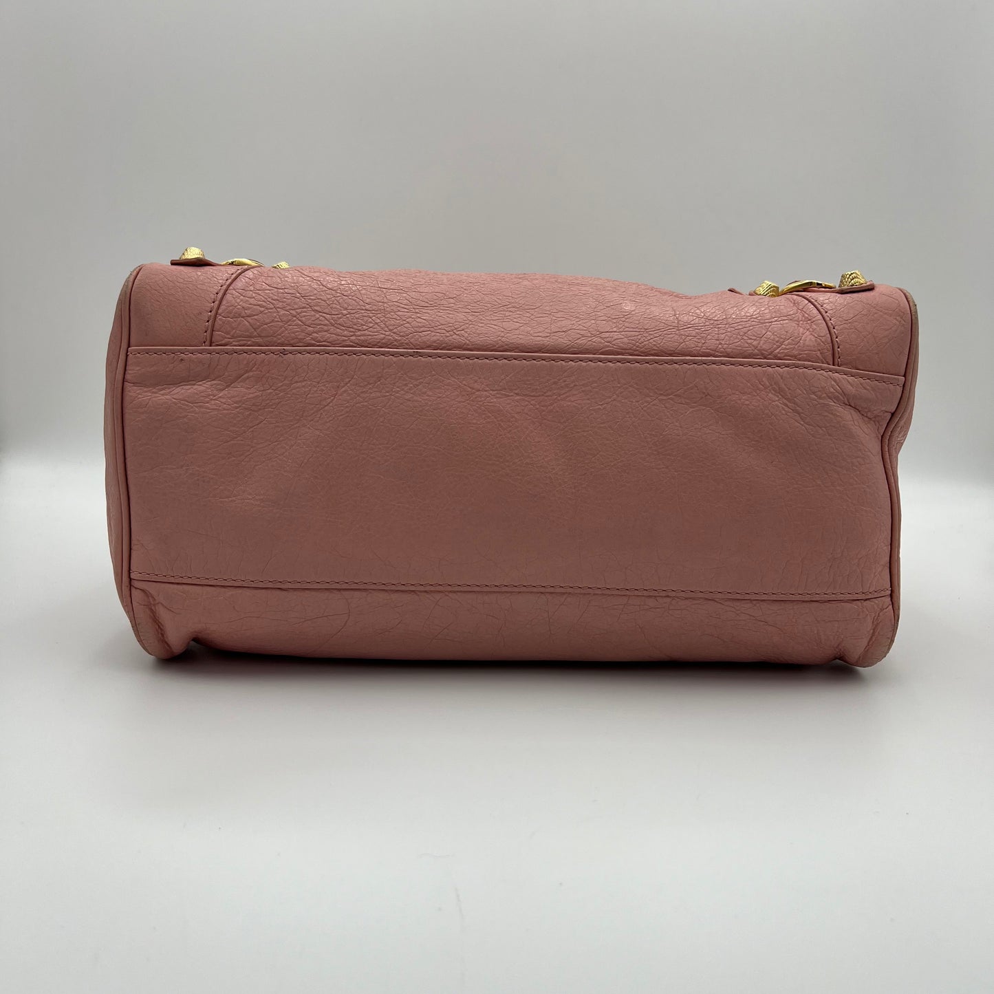 Balenciaga Pink Leather Giant 12 Velo Bag