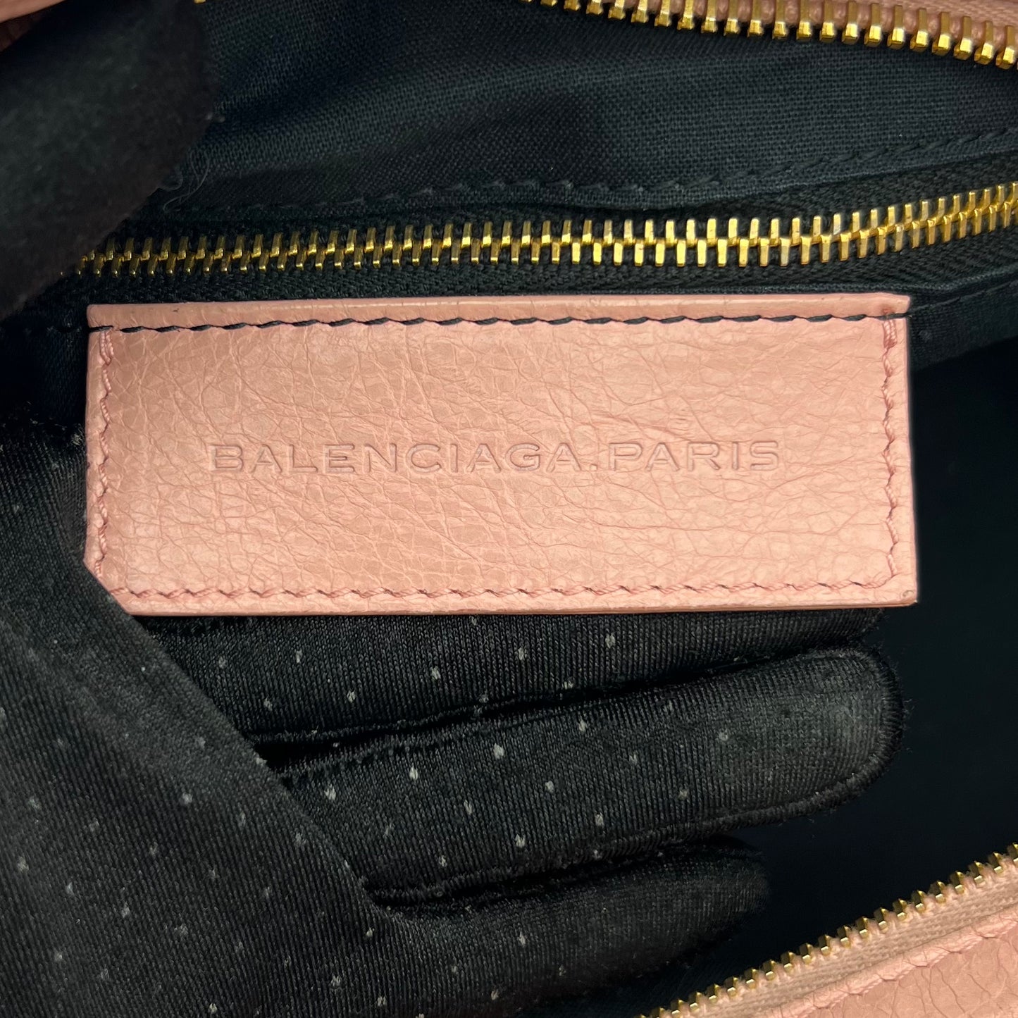 Balenciaga Pink Leather Giant 12 Velo Bag