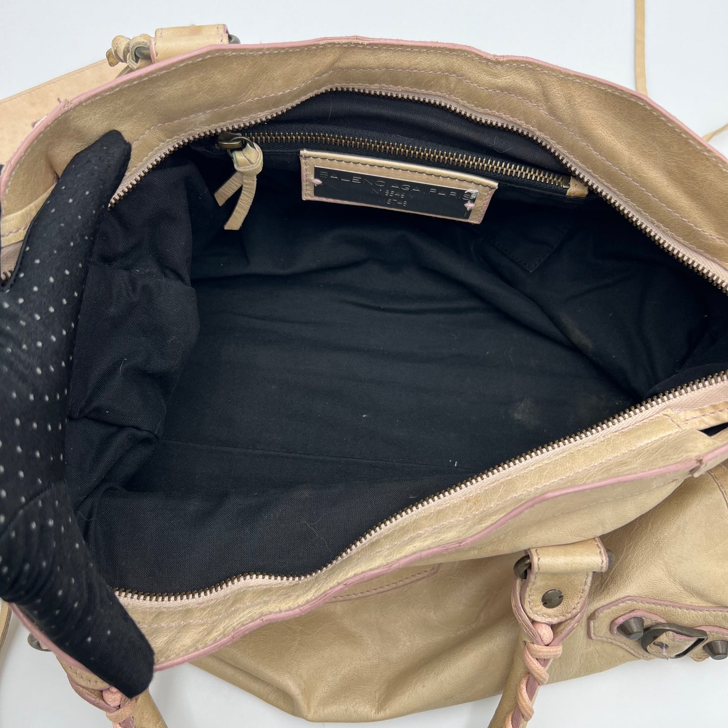 Balenciaga Beige Classic City Handbag