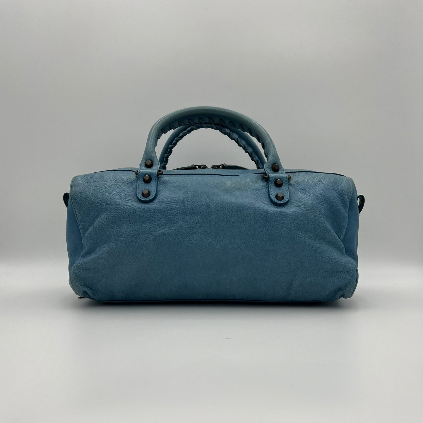 Balenciaga Blue Leather Twiggy Bag