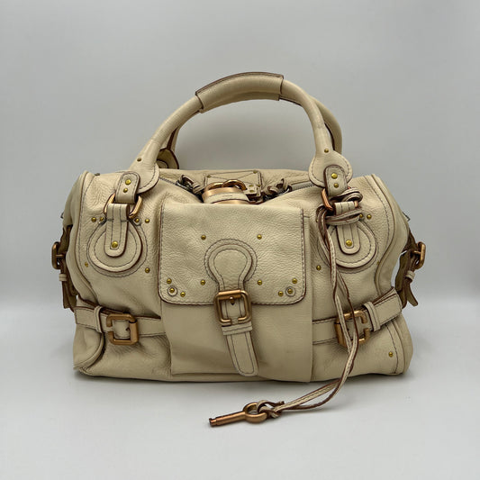 Chloe Cream Leather Paddington