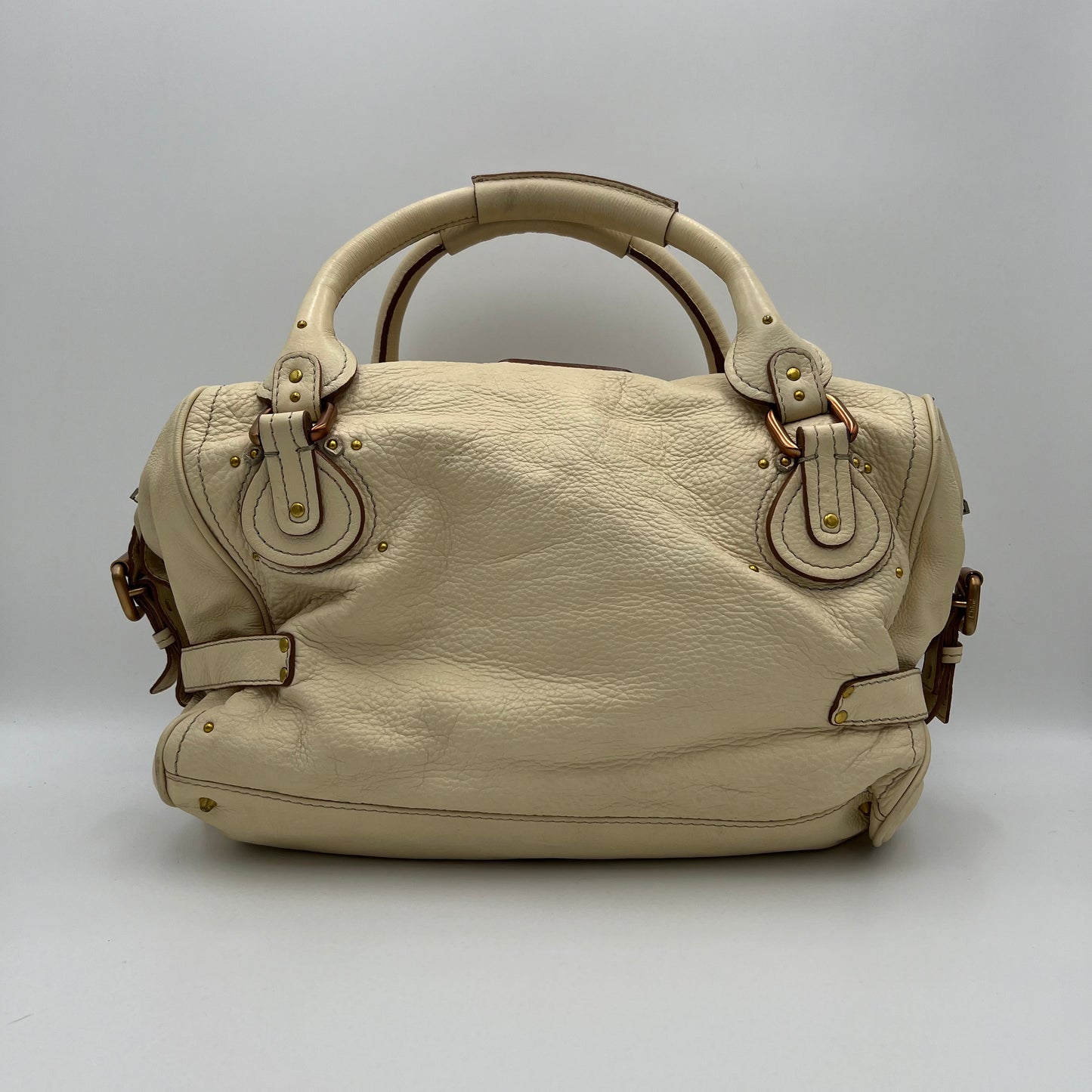 Chloe Cream Leather Paddington
