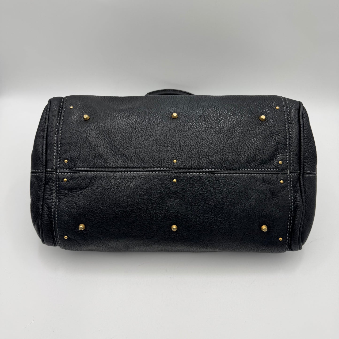 Chloe Black Leather Paddington GHW