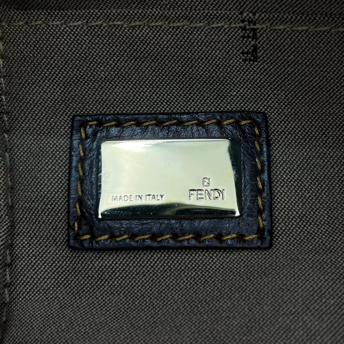Fendi White Canvas Zucca Zucchino Spalmati Boston 30