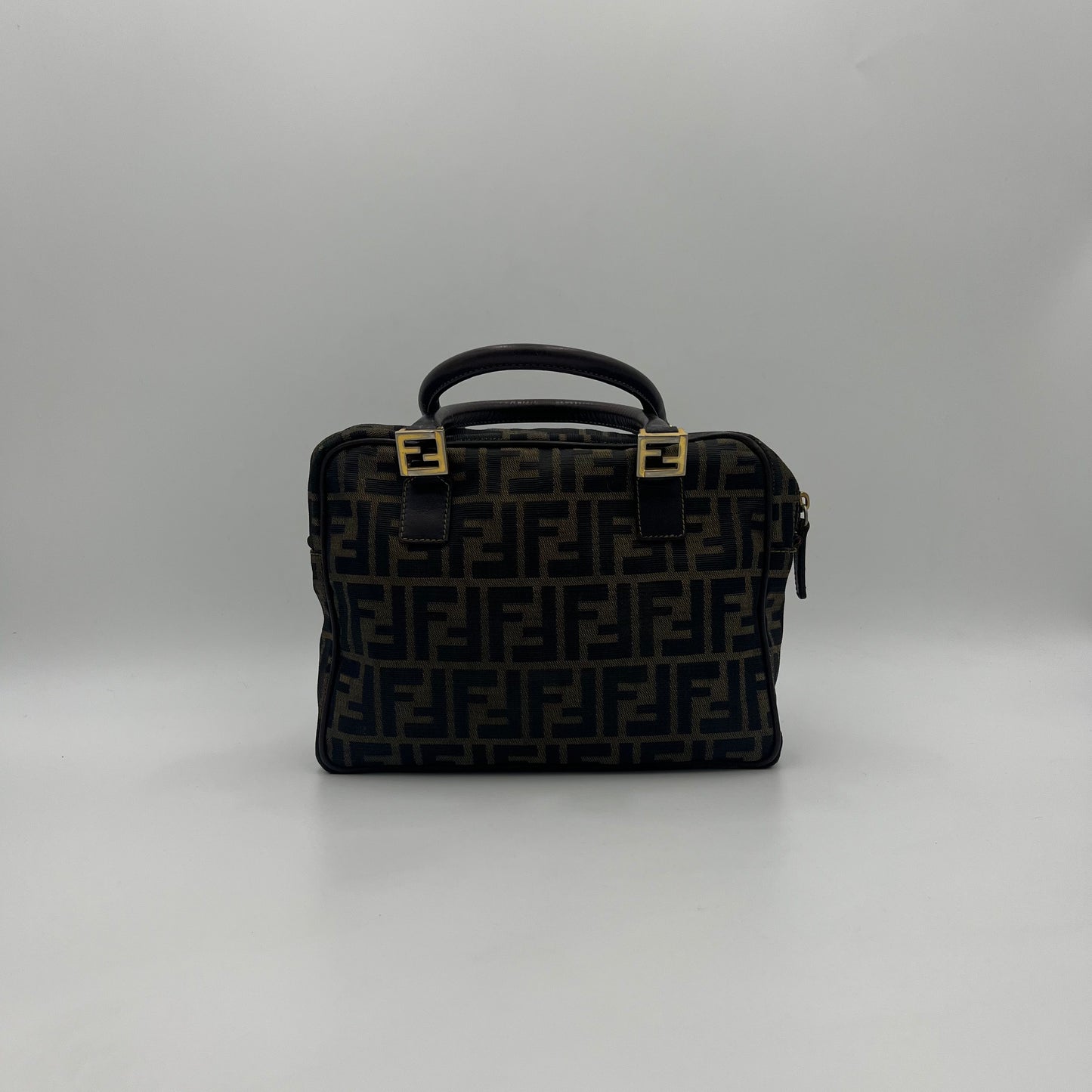 Fendi Tobacco Zucca FF Handbag