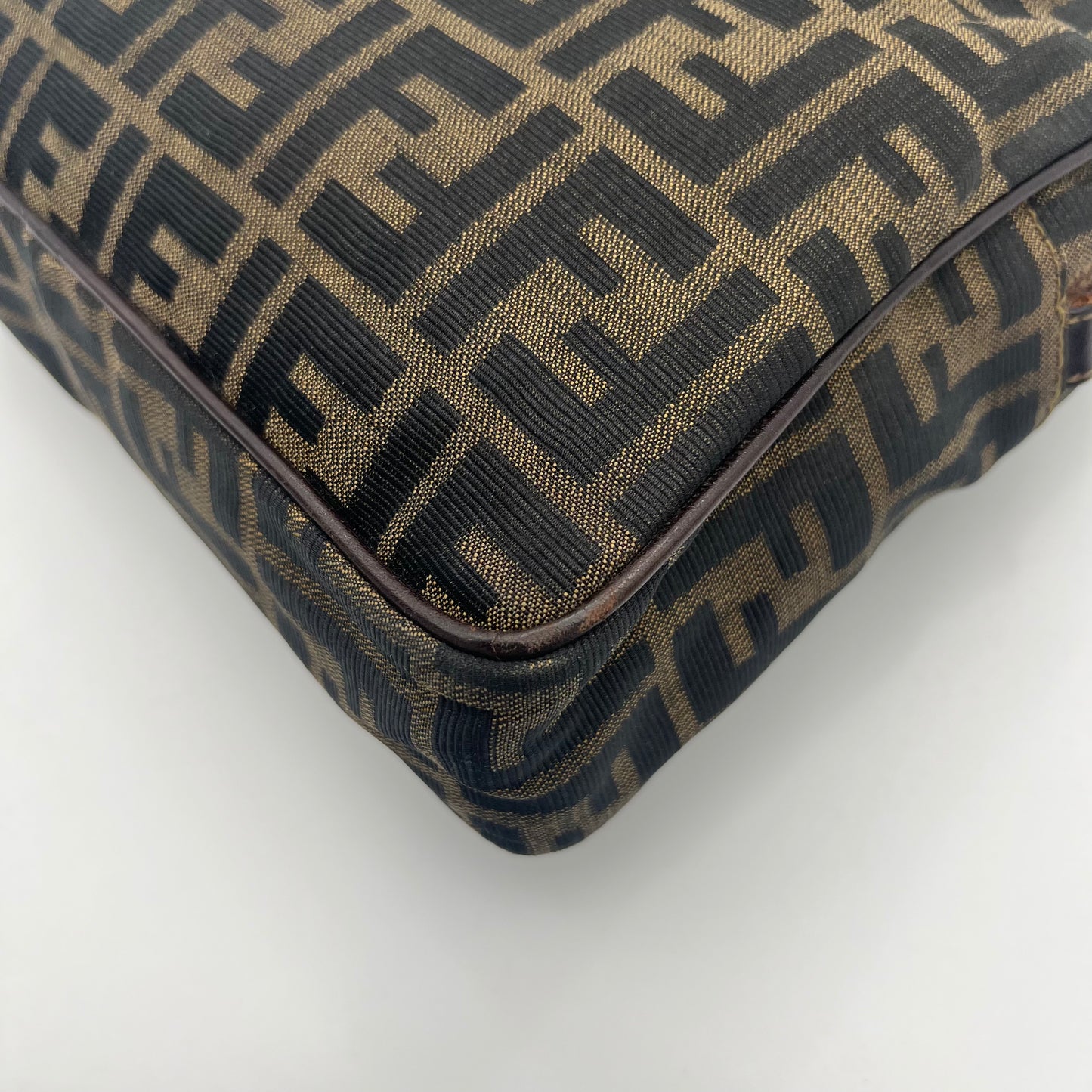 Fendi Tobacco Zucca FF Handbag