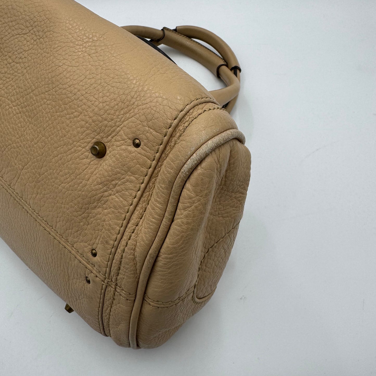 Chloe Beige Leather Paddington