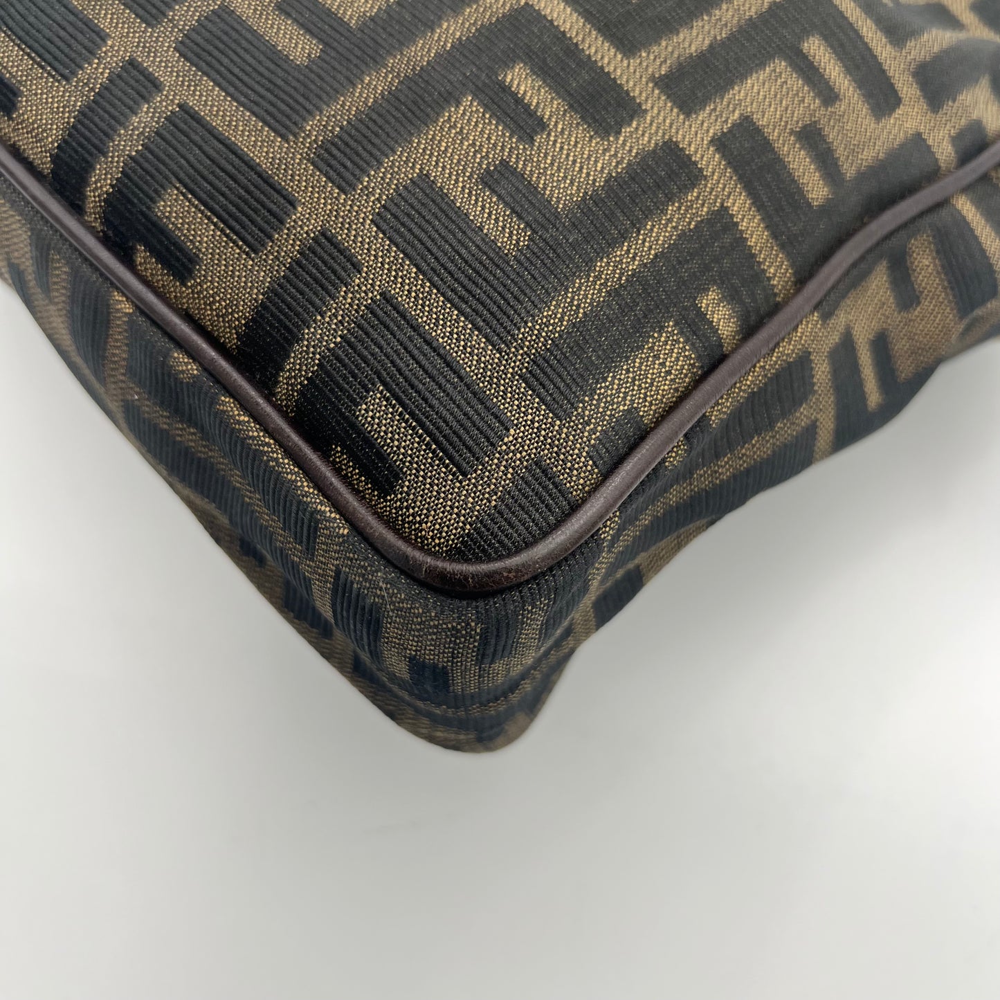 Fendi Tobacco Zucca FF Handbag