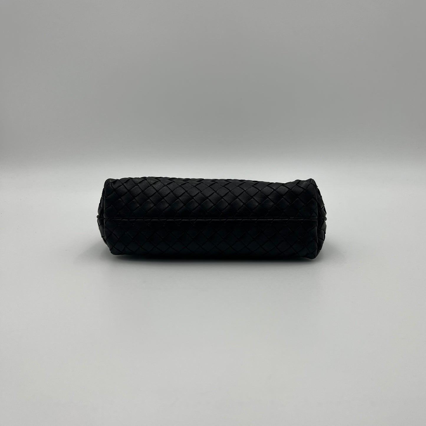 Bottega Veneta Black Intrecciato Pochette