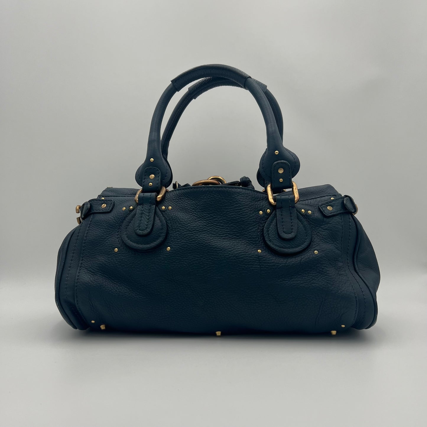 Chloe Blue Leather Paddington