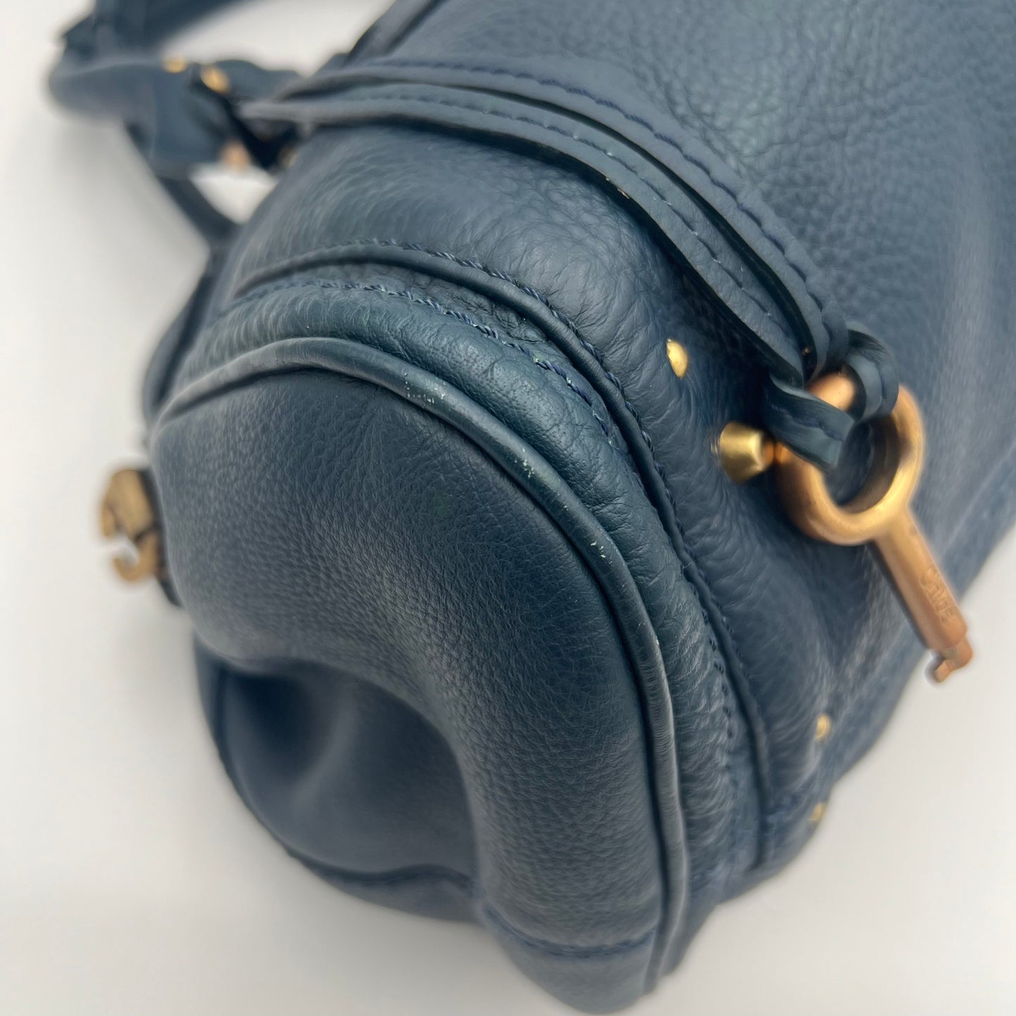 Chloe Blue Leather Paddington
