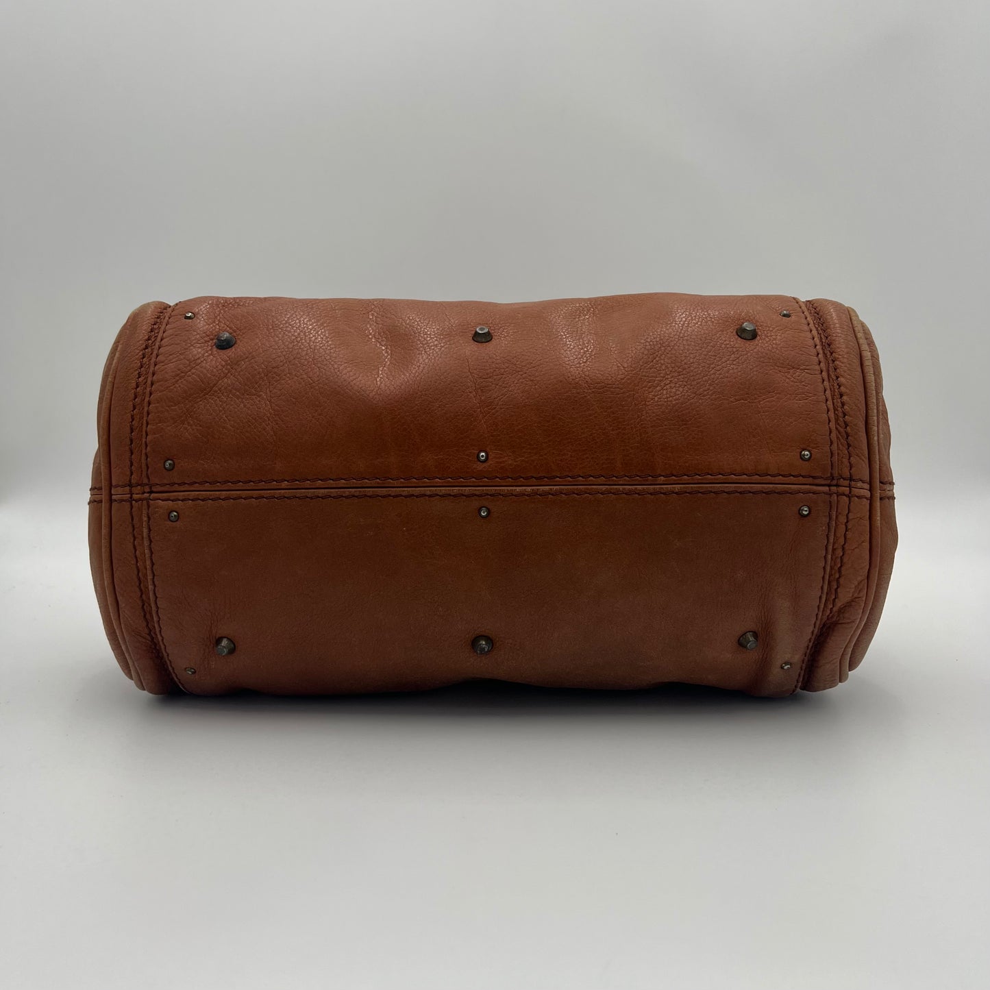 Chloe Brown Leather Mini Paddington