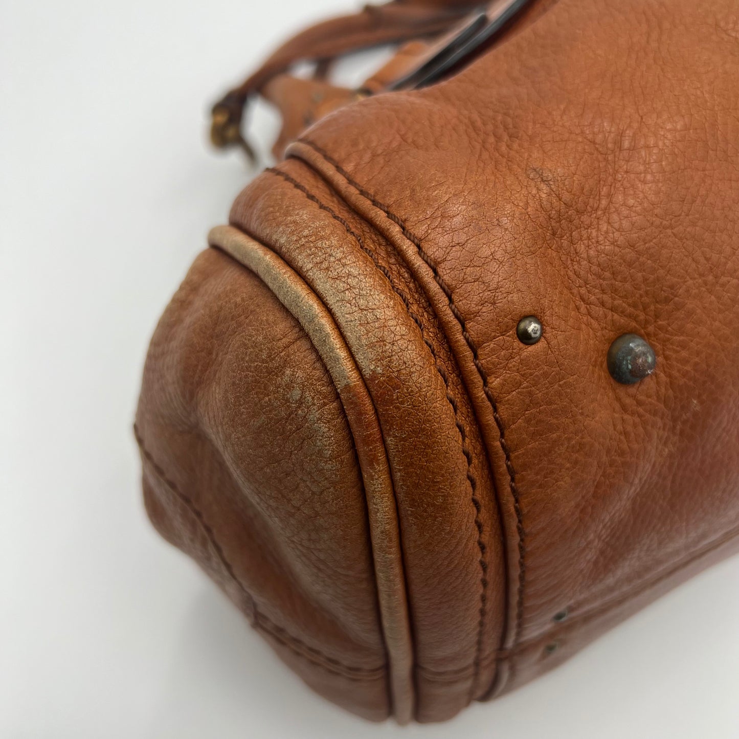 Chloe Brown Leather Mini Paddington