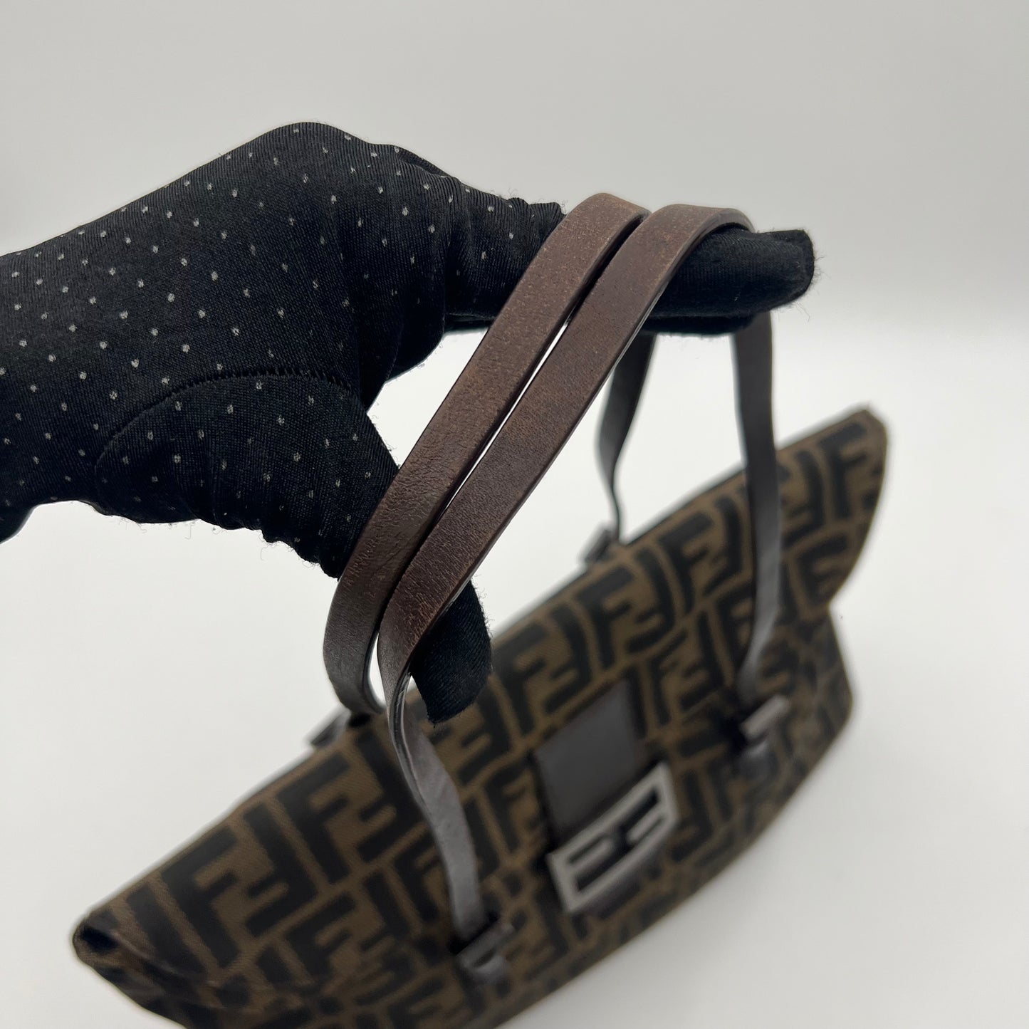 Fendi Tobacco Zucca Large Mamma Satchel