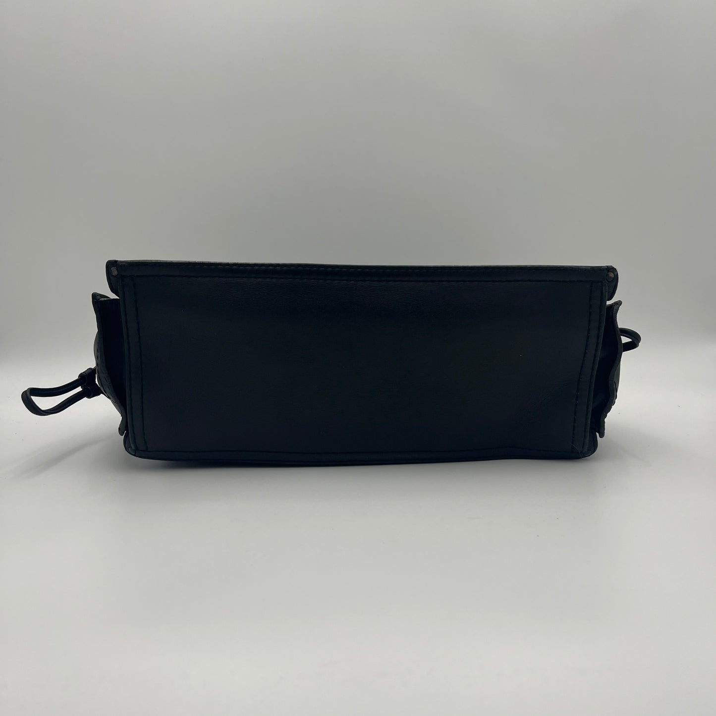 Loewe Black Leather Shopper Tote