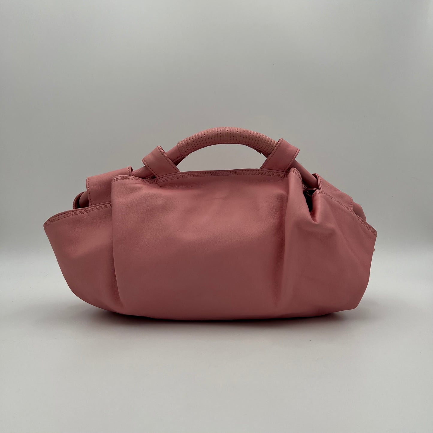 Loewe Pink Anagram Pink Nappa Aire Handbag