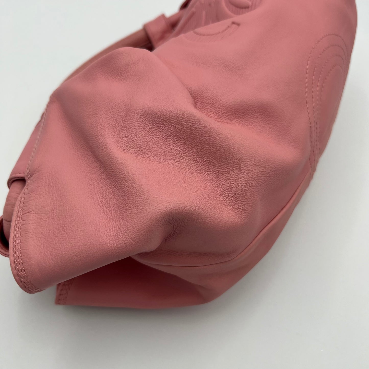Loewe Pink Anagram Pink Nappa Aire Handbag