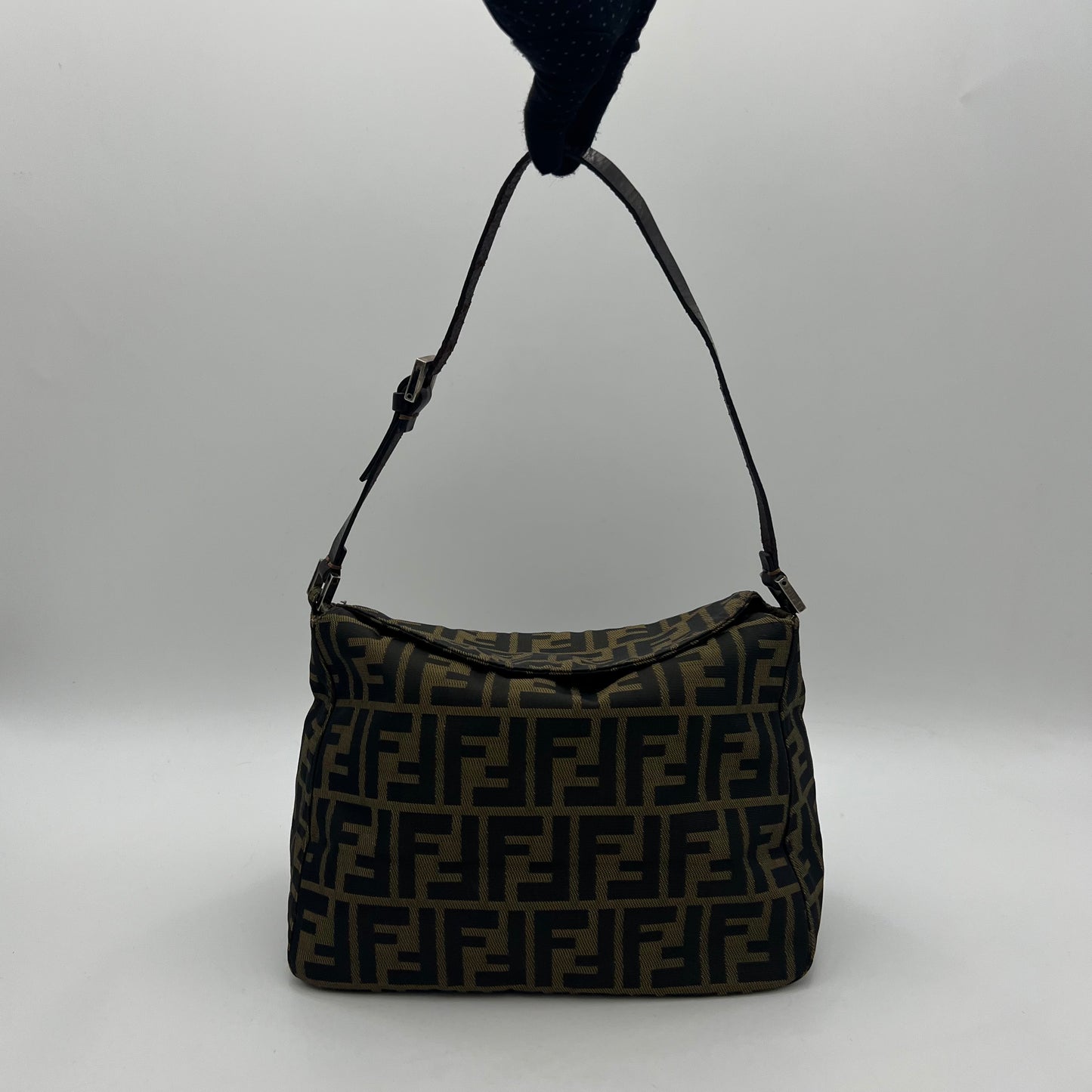 Fendi Tobacco Zucca Shoulder Bag