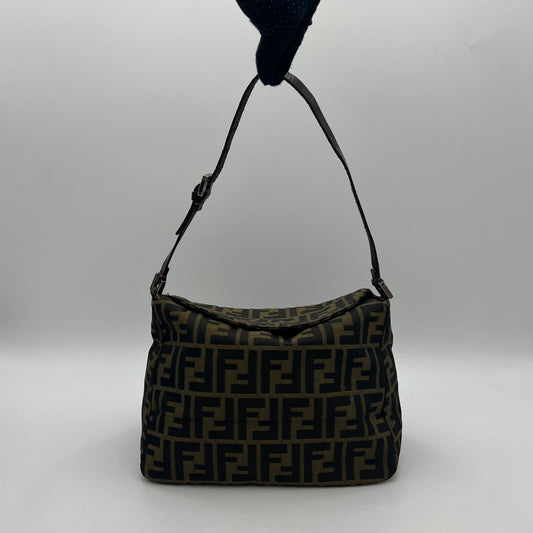 Fendi Tobacco Zucca Shoulder Bag