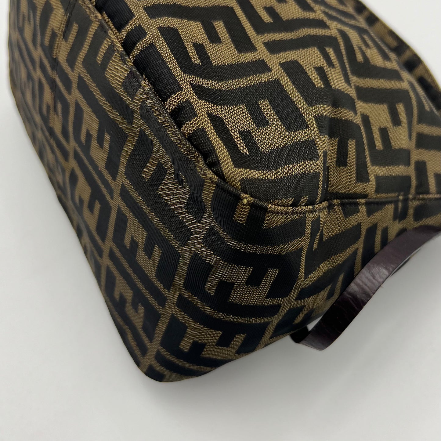 Fendi Tobacco Zucca Shoulder Bag