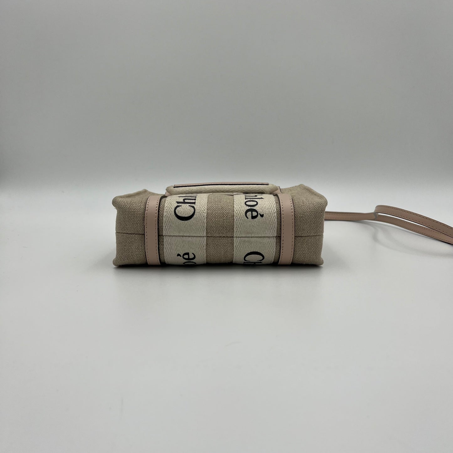 Chloe Light Pink Mini Woody Tote