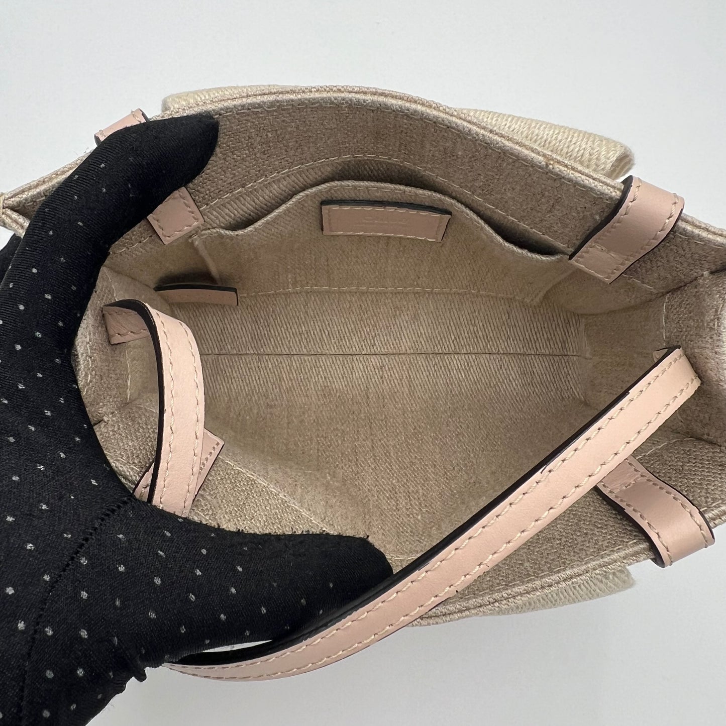 Chloe Light Pink Mini Woody Tote