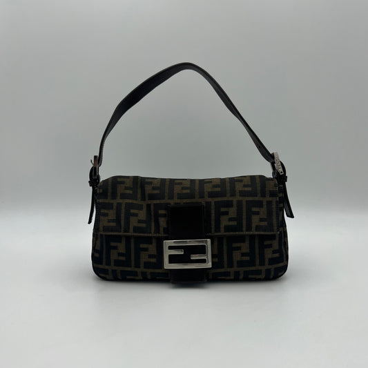 Fendi Tobacco Zucca Baguette