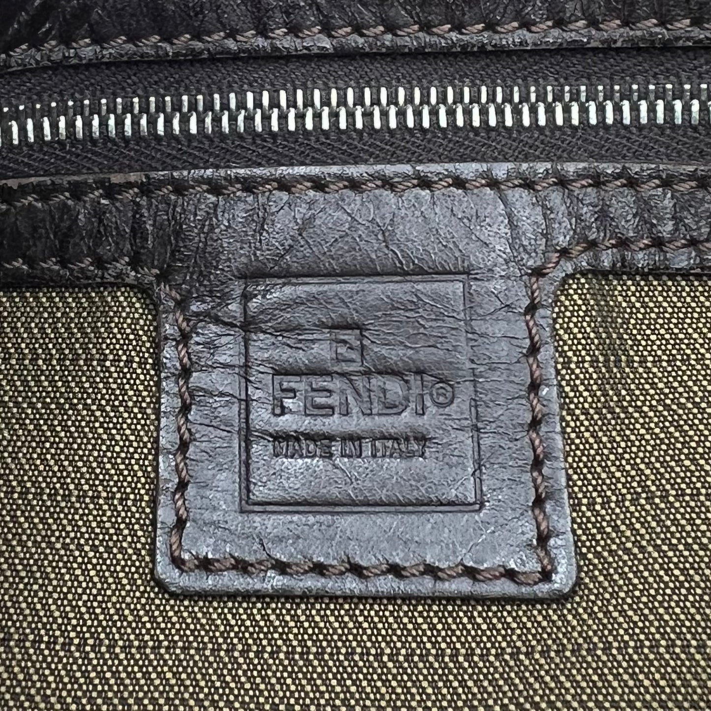 Fendi Tobacco Zucca Baguette