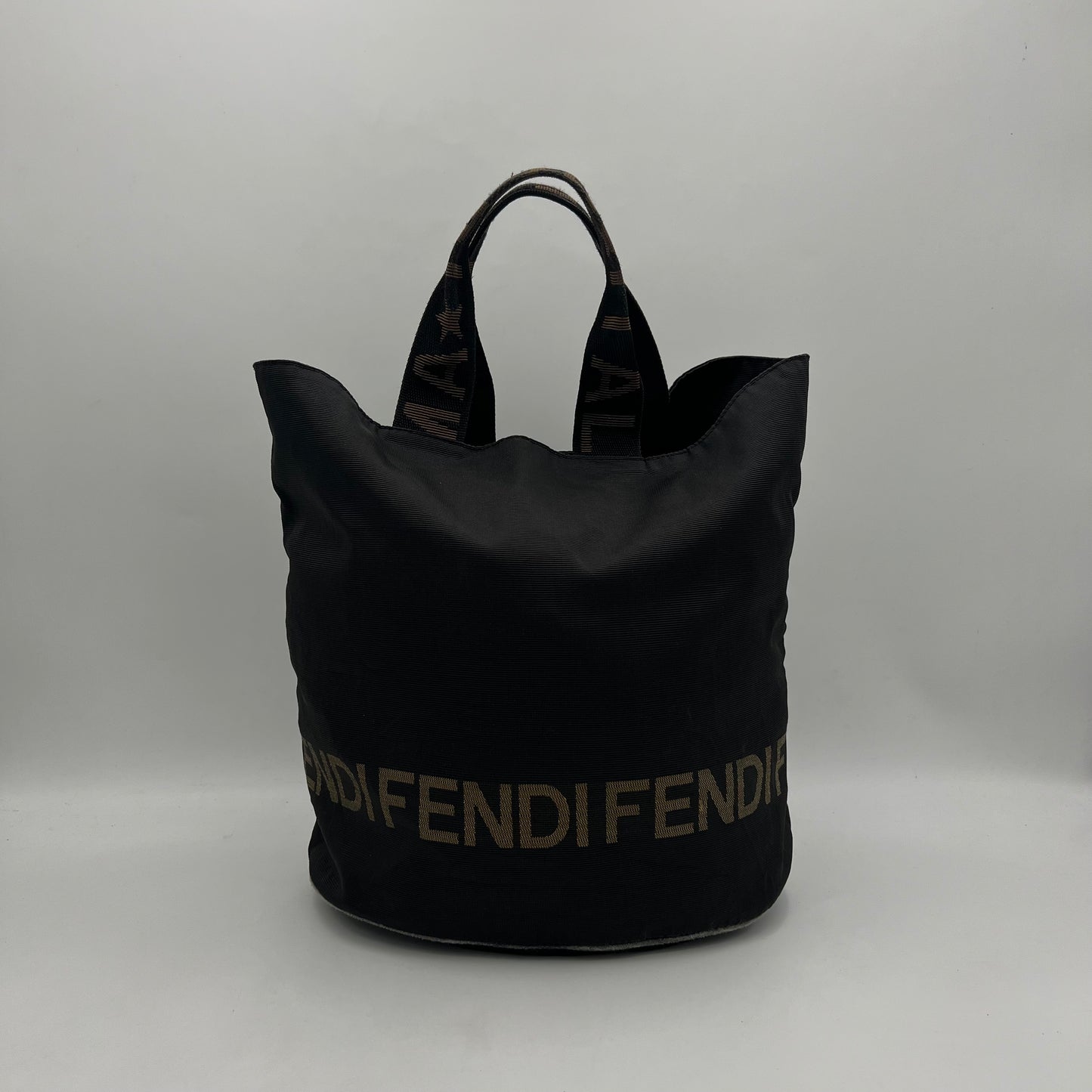 Fendi Vintage Spellout Open Tote