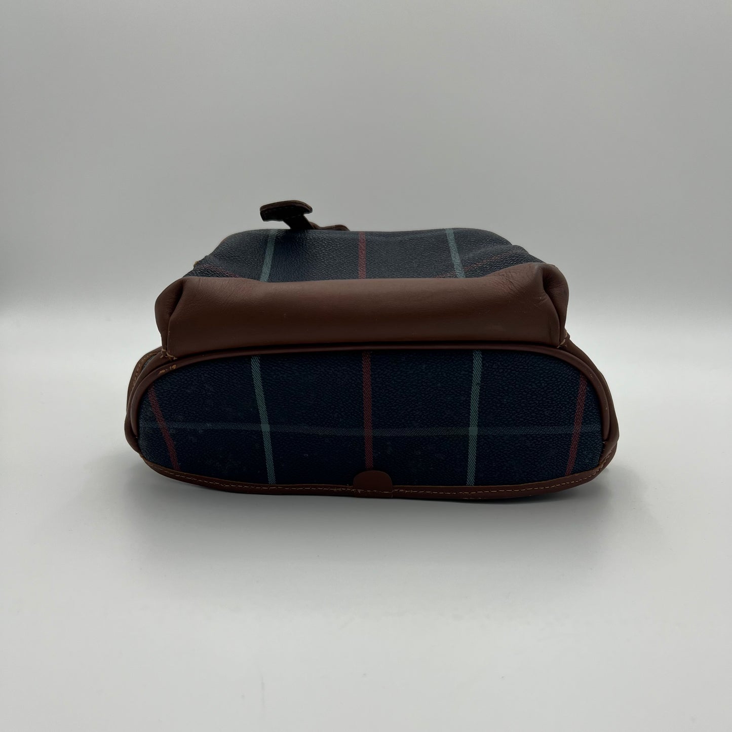 Burberry London Rare Blue Plaid Small Backpack