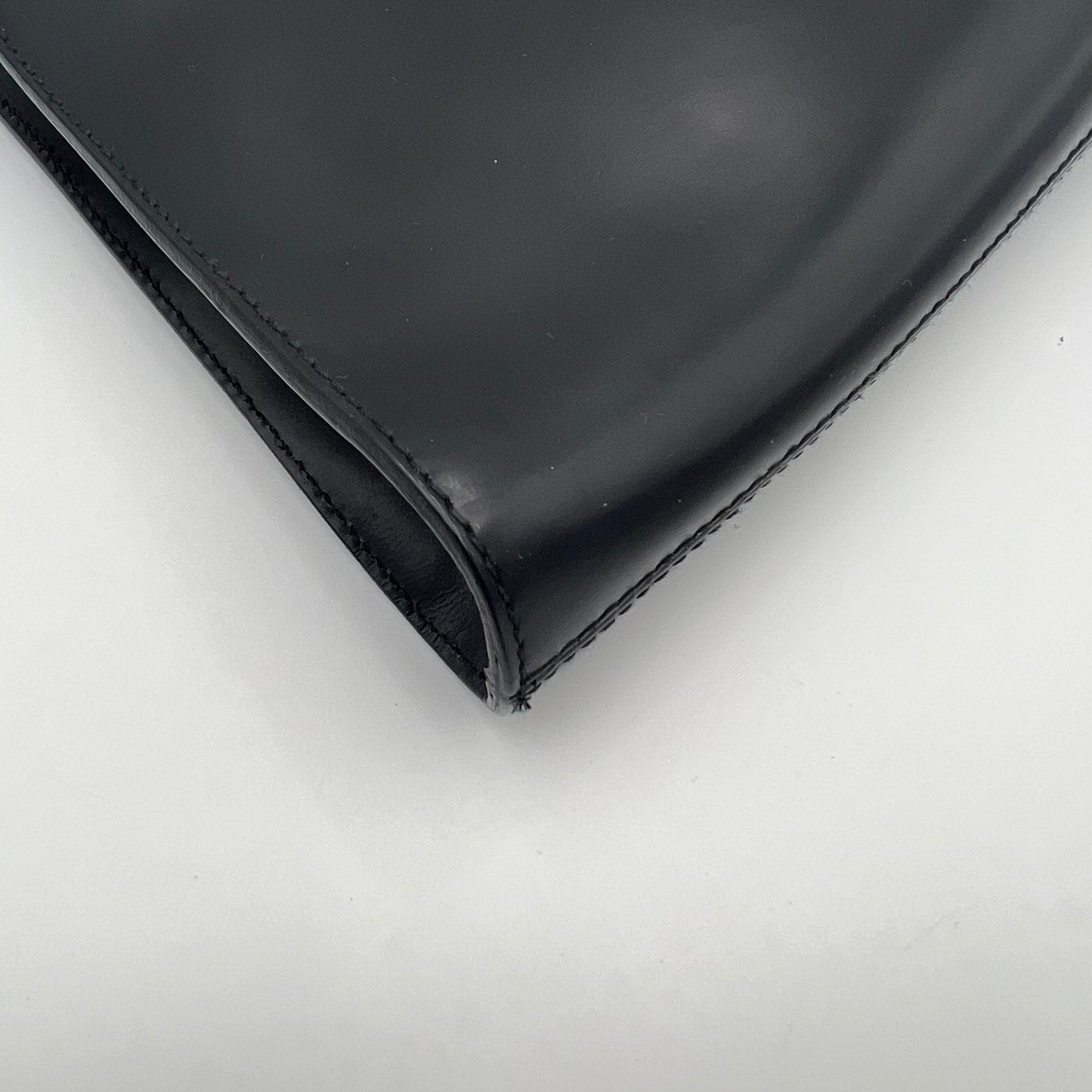Salvatore Ferragamo Black Leather Silver Tone Gancini Buckle Hobo Shoulder