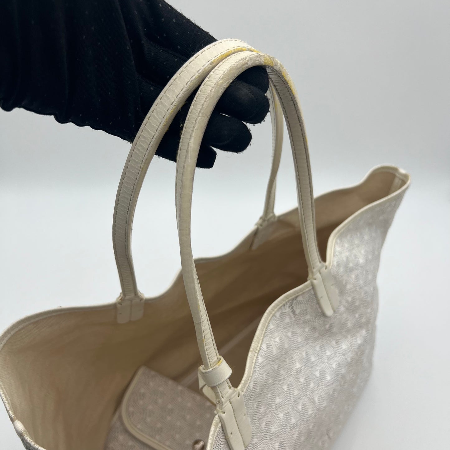 Goyard White St. Louis PM