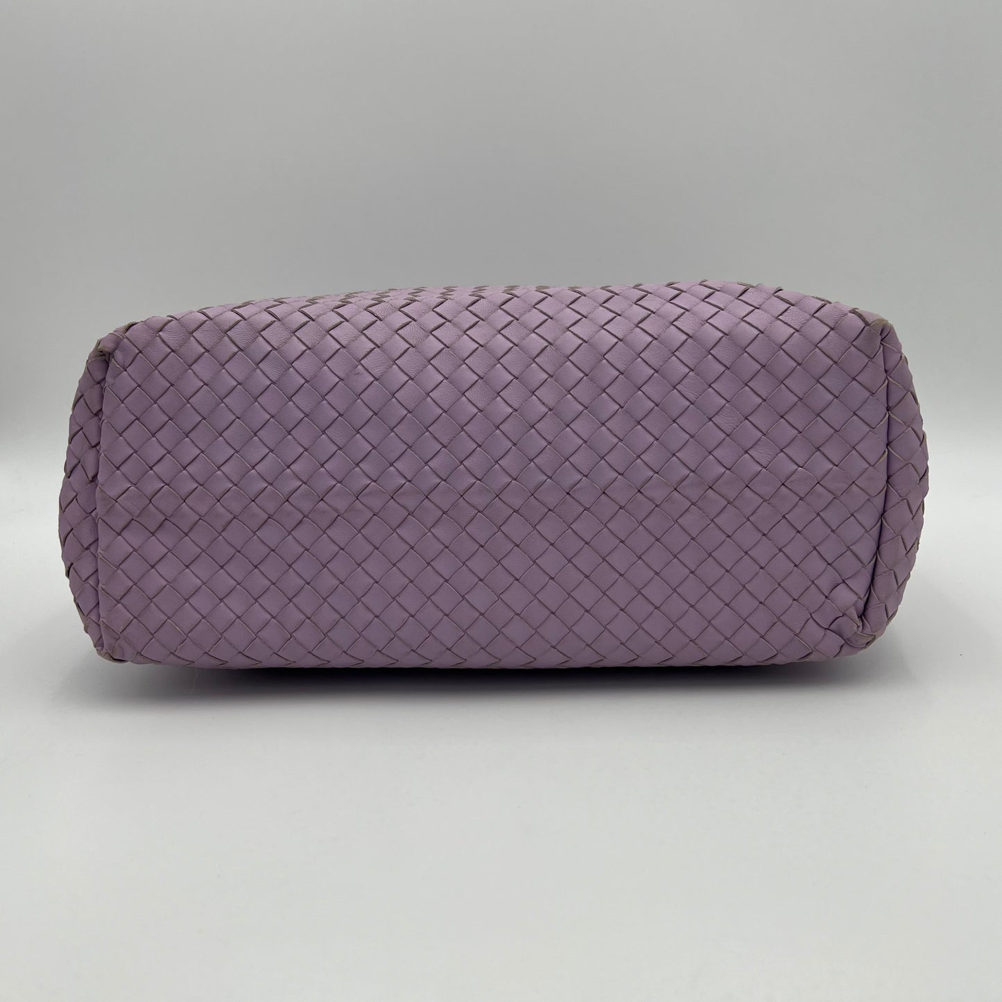 Bottega Veneta Light Purple Intrecciato Garda Bag