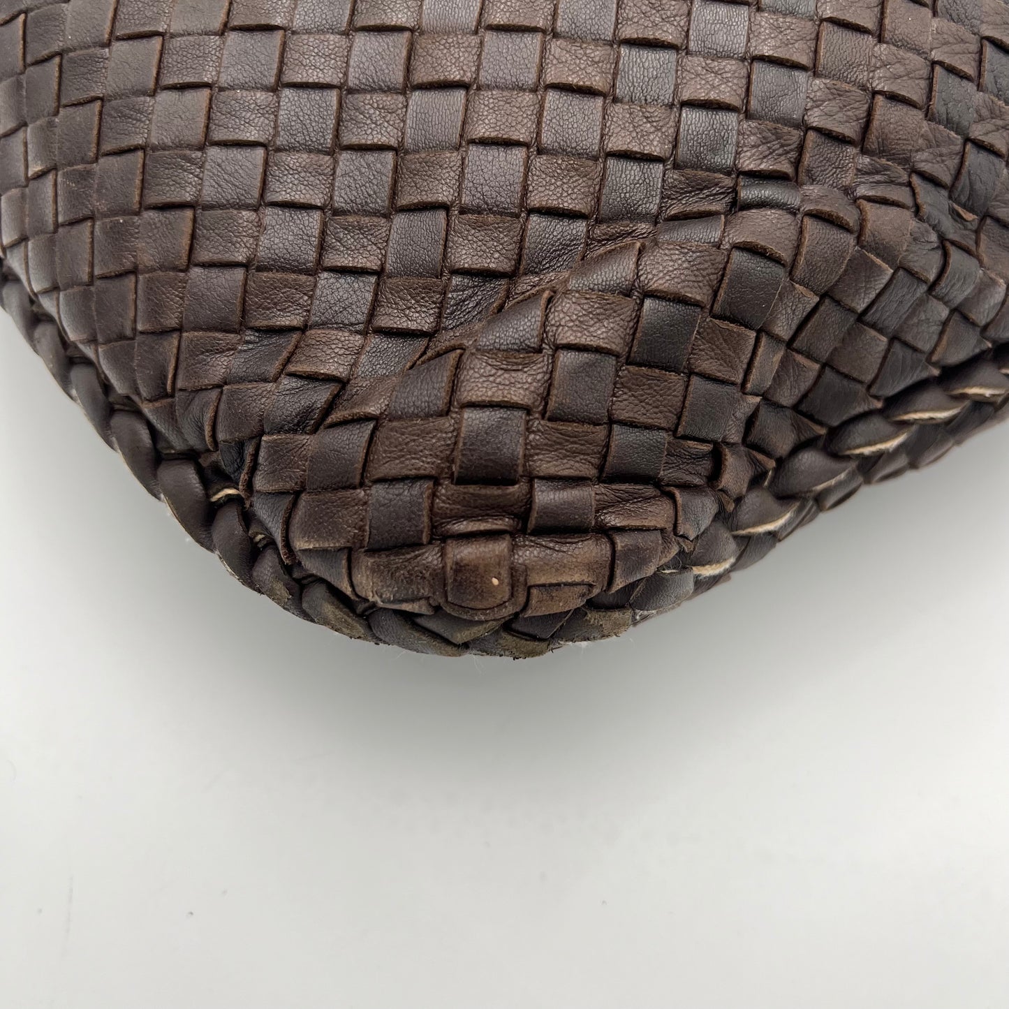 Bottega Veneta Brown Intrecciato Large Hobo Bag